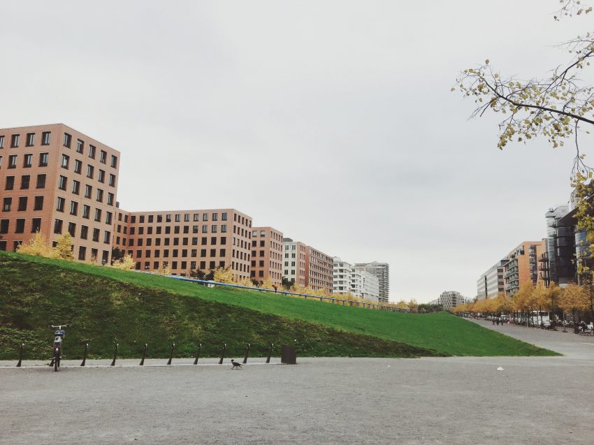 park near Potsdamer Platz, Berlin