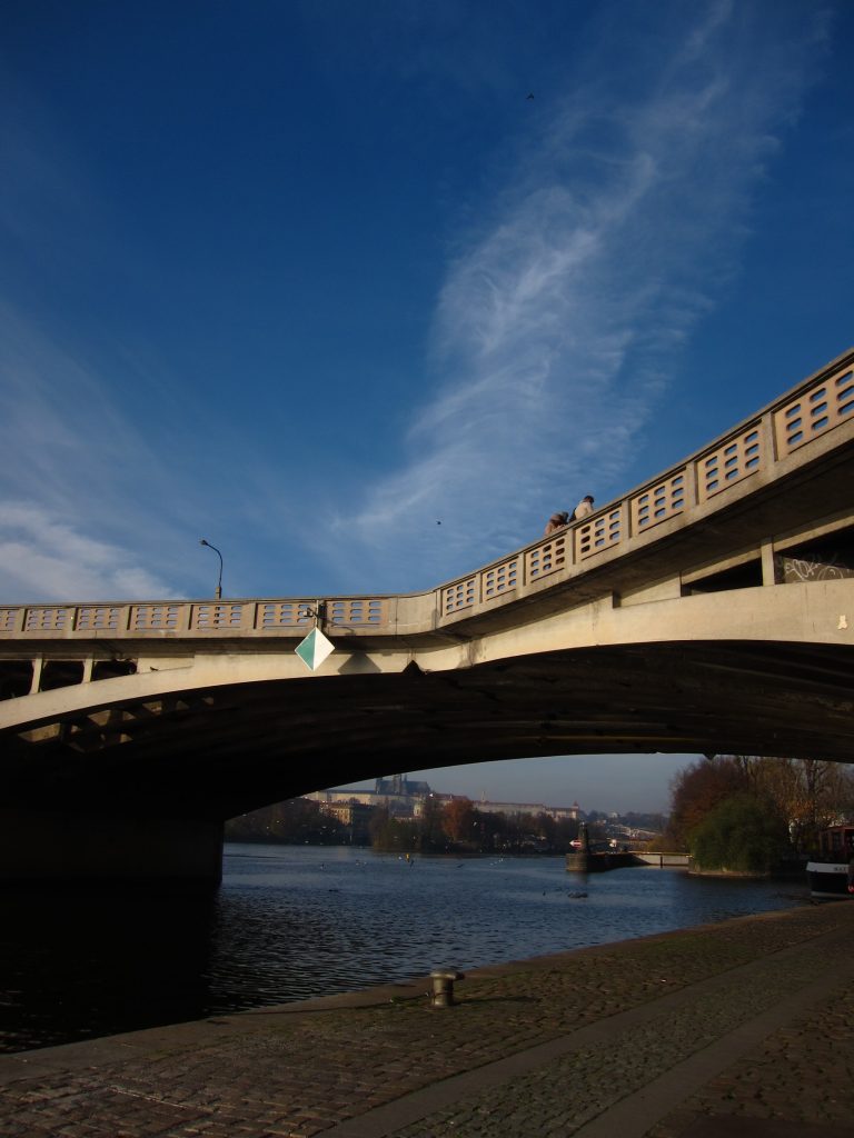 by Vltava River, Prague